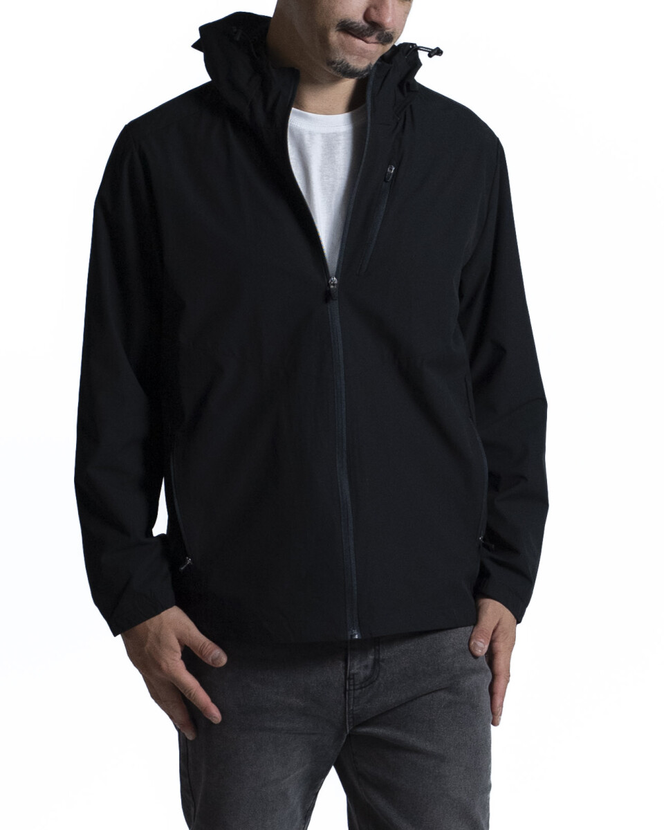 Campera con capucha Forum - Negro 