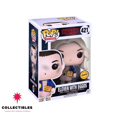 FUNKO POP! TELEVISION-STRANGER THINGS S1 ELEVEN WITH EGGOS CHASE FUNKO POP! TELEVISION-STRANGER THINGS S1 ELEVEN WITH EGGOS CHASE