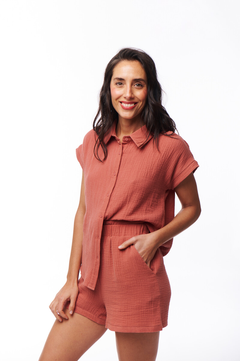SHORT PAM LADRILLO