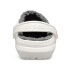 Crocs Classic Lined Clog - Unisex White/grey
