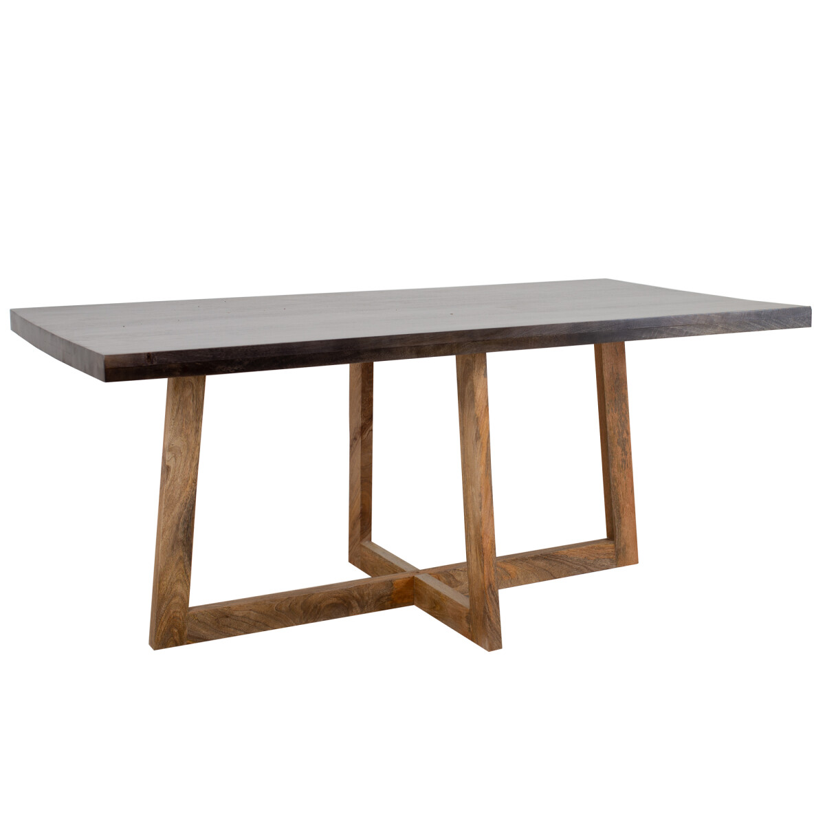 MESA DE COMEDOR - MADERA GRIS 