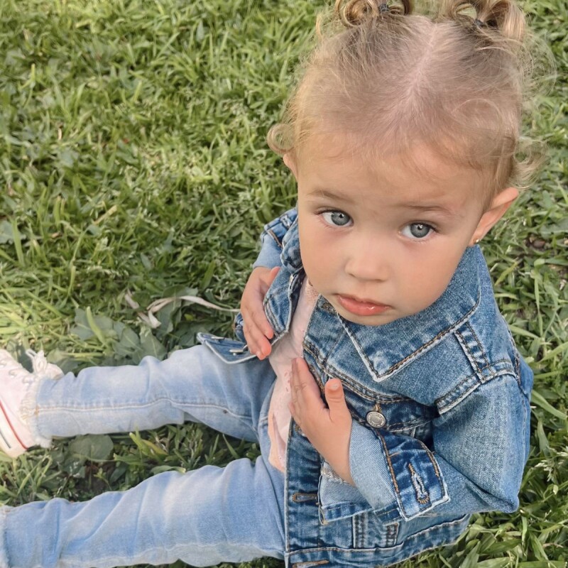 Campera Jean Clásica N+ Campera Niña Jean Clasica N+