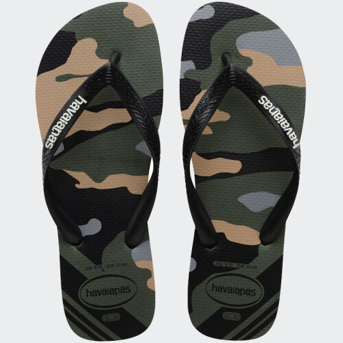 Ojotas Havaianas Top Camu Verde