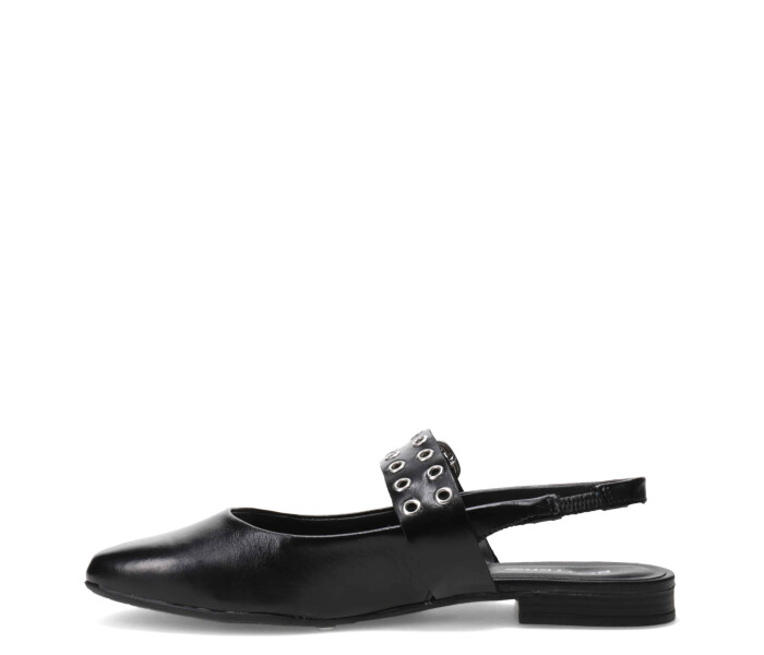 Zapato con pulsera y hebilla Preto
