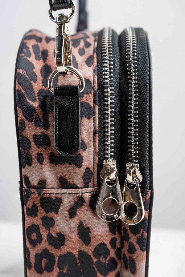 Porta Celular Animal Print Camel
