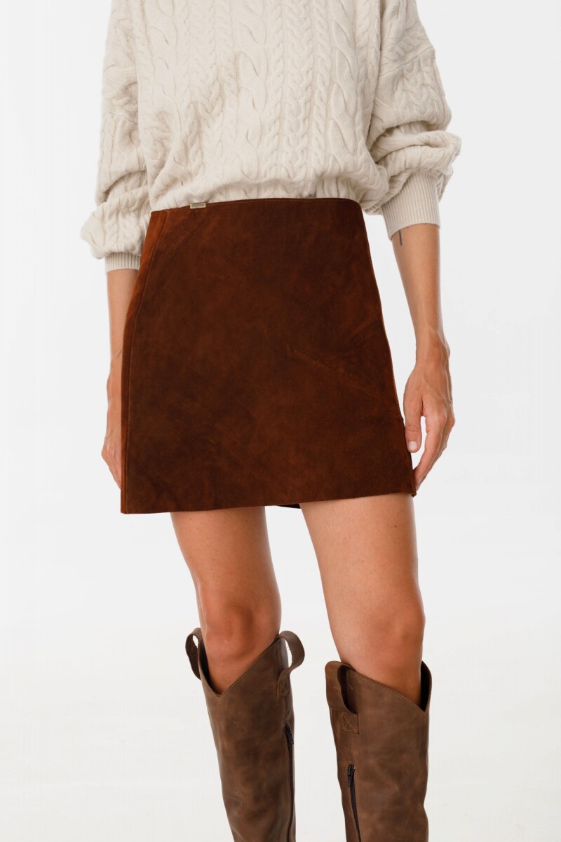 Falda Leather Marina Camel