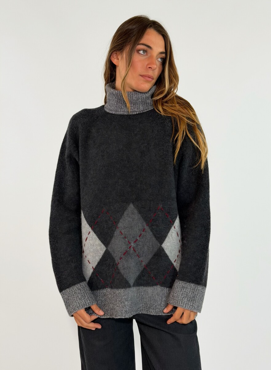 SWEATER RUMBO - NEGRO 