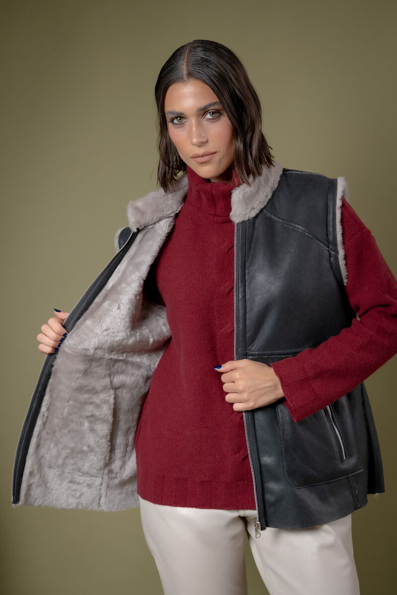 Chaleco umma - Negro reversible 