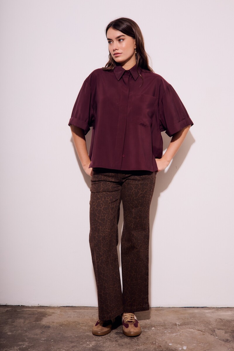 Camisa Berenjena