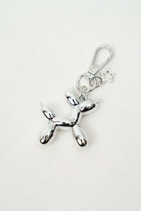 Llavero Gimena Plateado