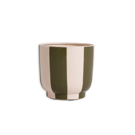 MACETA HIERRO VERDE 37525