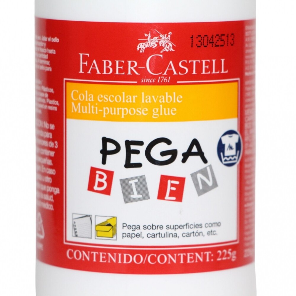 COLA ADHESIVA FABER 225 GRAMOS COLA ADHESIVA FABER 225 GRAMOS