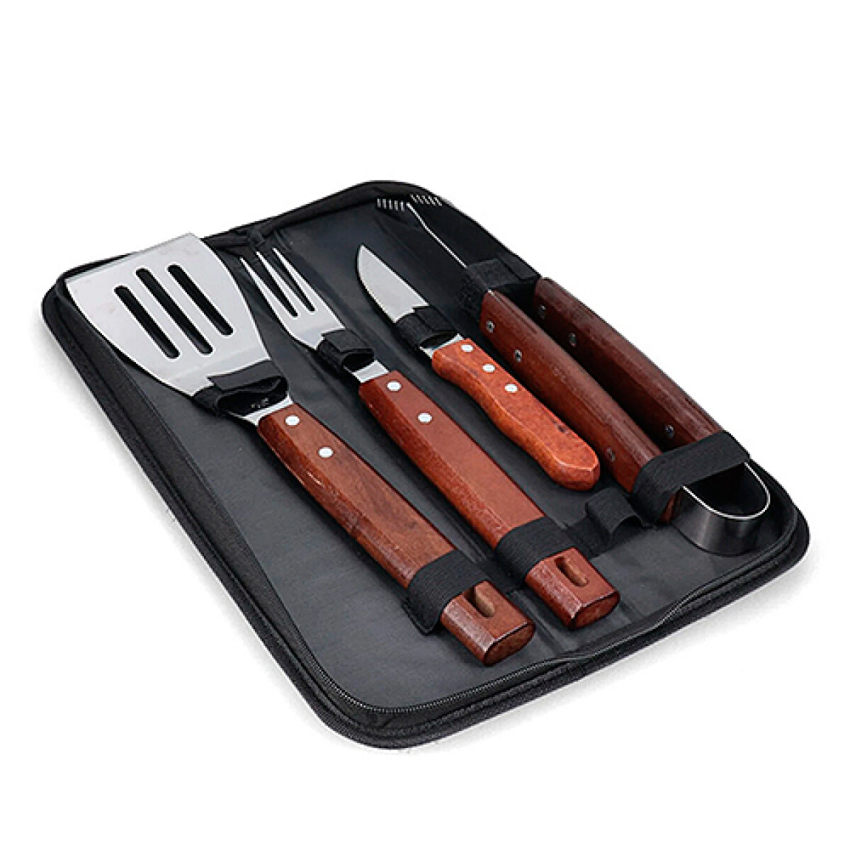 SET PARA PARRILLA LINCOLNS Barbacoa -Negro -16843 - Sin color 