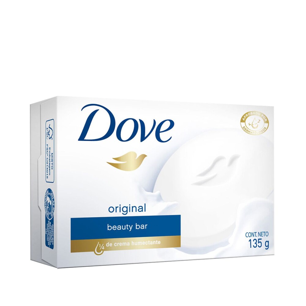 DOVE JABON BLANCO CREMA UNID. X 135 GR. única