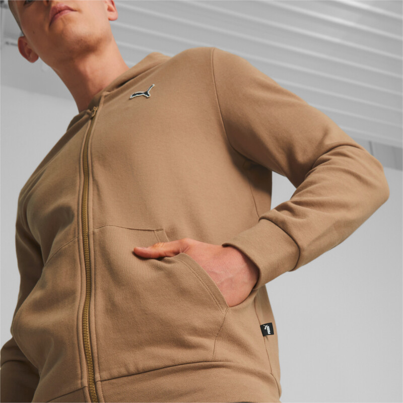 BETTER ESS FZ HOODIE Crema