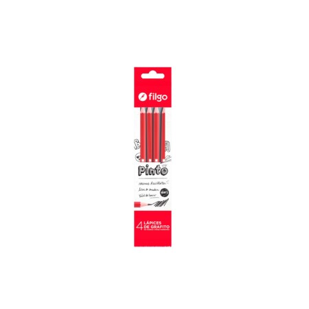 LAPIZ DE ESCRIBIR PINTO X 4 UNIDADES LAPIZ DE ESCRIBIR PINTO X 4 UNIDADES