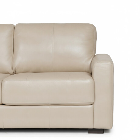 Rinconera Como - Cuero Básico - 2 + Chaise izquierdo Arena - (Preventa)