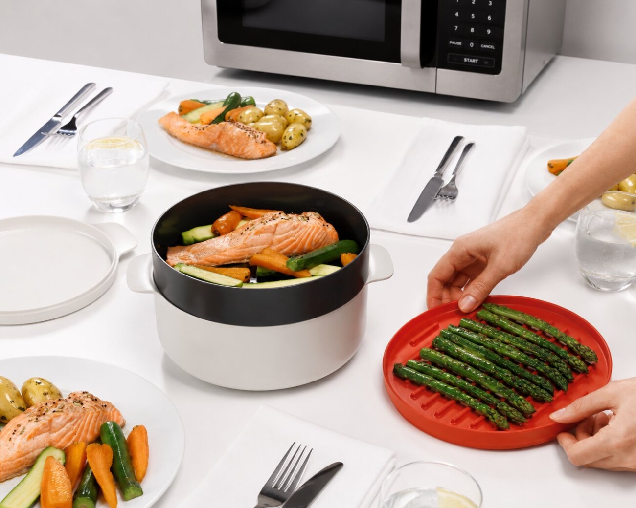 Set de Cocción para Microondas Joseph Joseph M-Cuisine™ 4 Piezas - Preventa Set de Cocción para Microondas Joseph Joseph M-Cuisine™ 4 Piezas - Preventa