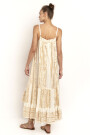VESTIDO MIDI CLÁSICO Natural