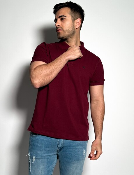 Polo Lisa Lux Bordo