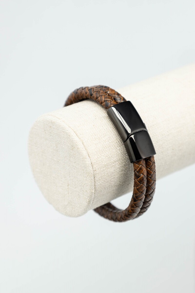 Pulsera cuero - Tostado 