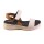 Sandalias Country Tira Ancha Con Velcro de Mujer - 24202 Coco-mix