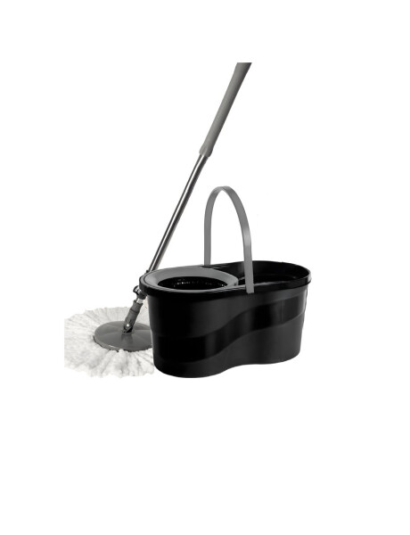 SET MOPA + BALDE NEGRO 14 LT C/CENTRIFUGADO SET MOPA + BALDE NEGRO 14 LT C/CENTRIFUGADO