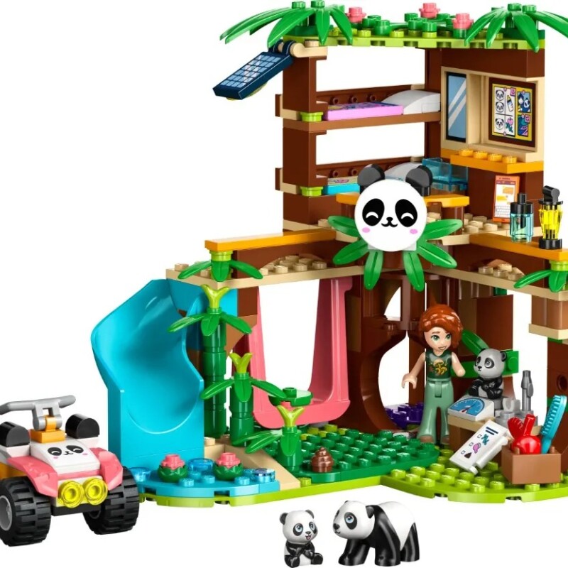 LEGO Friends 42648 Santuario de Pandas – Casa en el Árbol + 2 Minidolls y 3 Pandas LEGO Friends 42648 Santuario de Pandas – Casa en el Árbol + 2 Minidolls y 3 Pandas