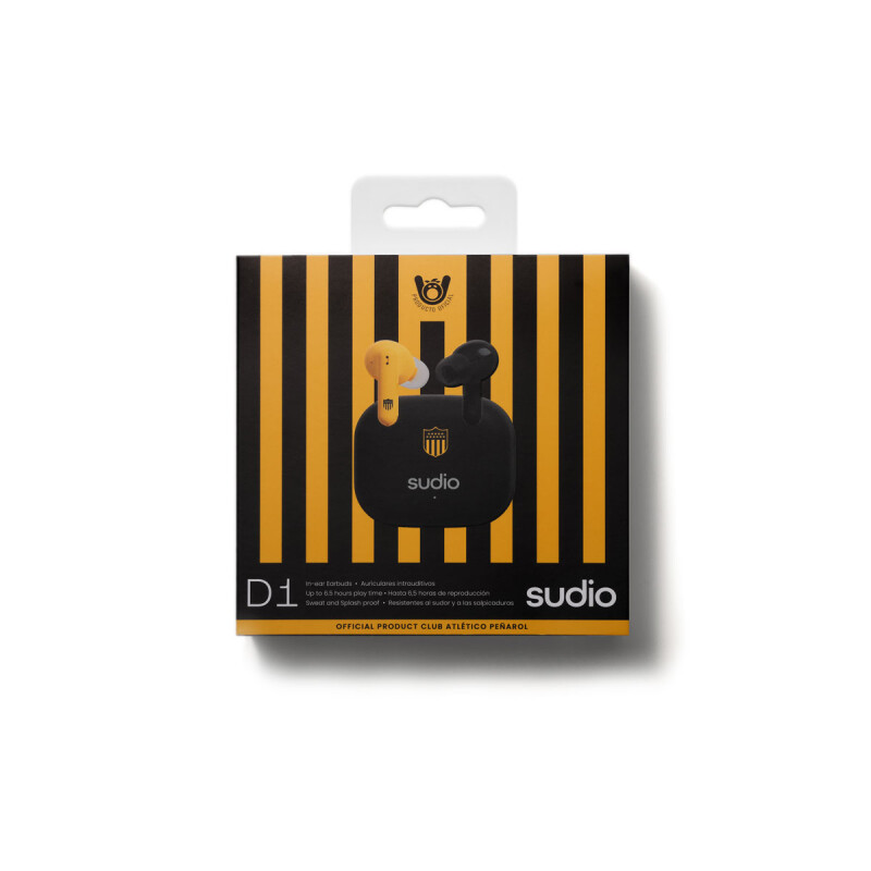 Auriculares inalámbricos Sudio D1 TWS Peñarol Auriculares inalámbricos Sudio D1 TWS Peñarol