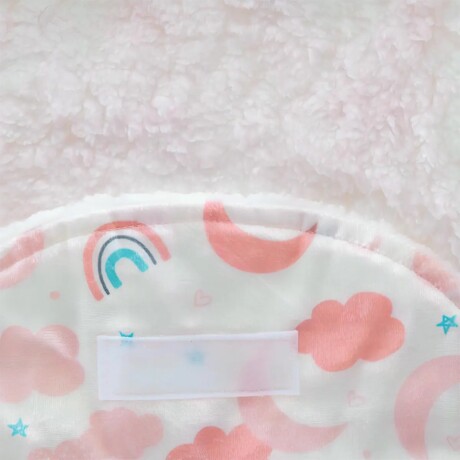 Saco de dormir-swaddle Super soft Arcoiris rosa