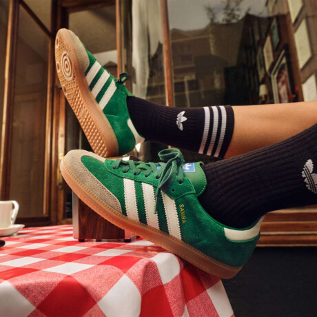 Championes Adidas Samba Og Verde