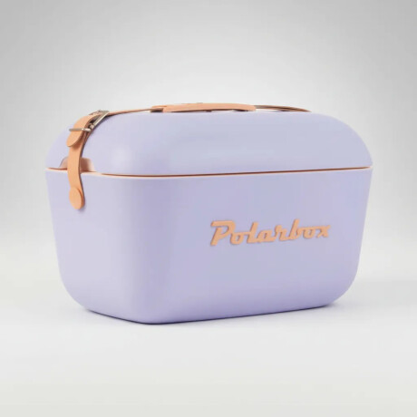 Conservadora Térmica Retro 20L Polarbox Playa Camping Viajes Malva/naranja