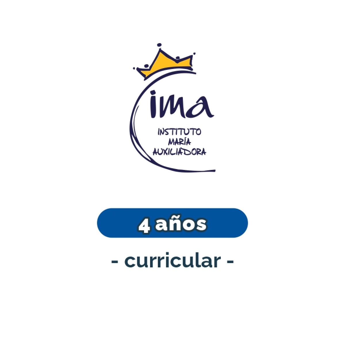 Lista de materiales - Inicial Nivel 4 - Curricular IMA 