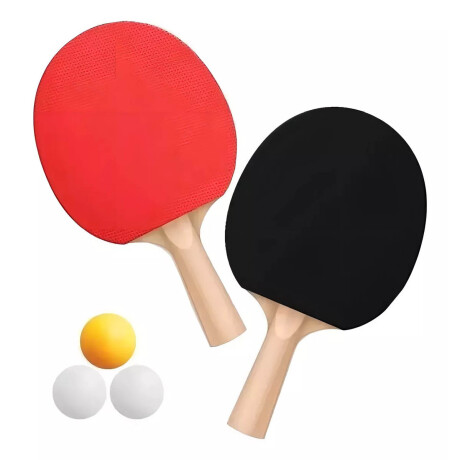 Set Ping Pong 2 Paletas +3 Pelotas + Red + Soportes Png004302
