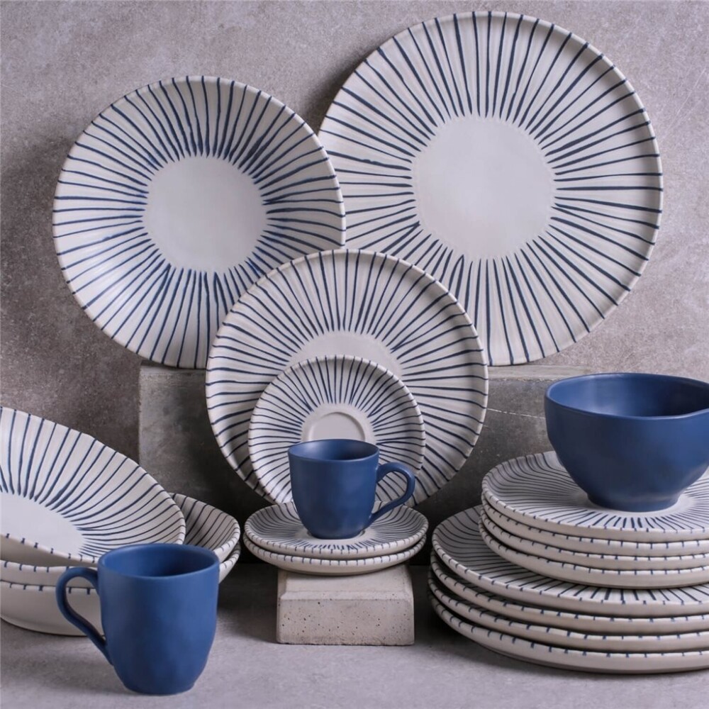 Plato de Mesa Cerámica - Oslo Gris Plato de Mesa Cerámica - Oslo Gris