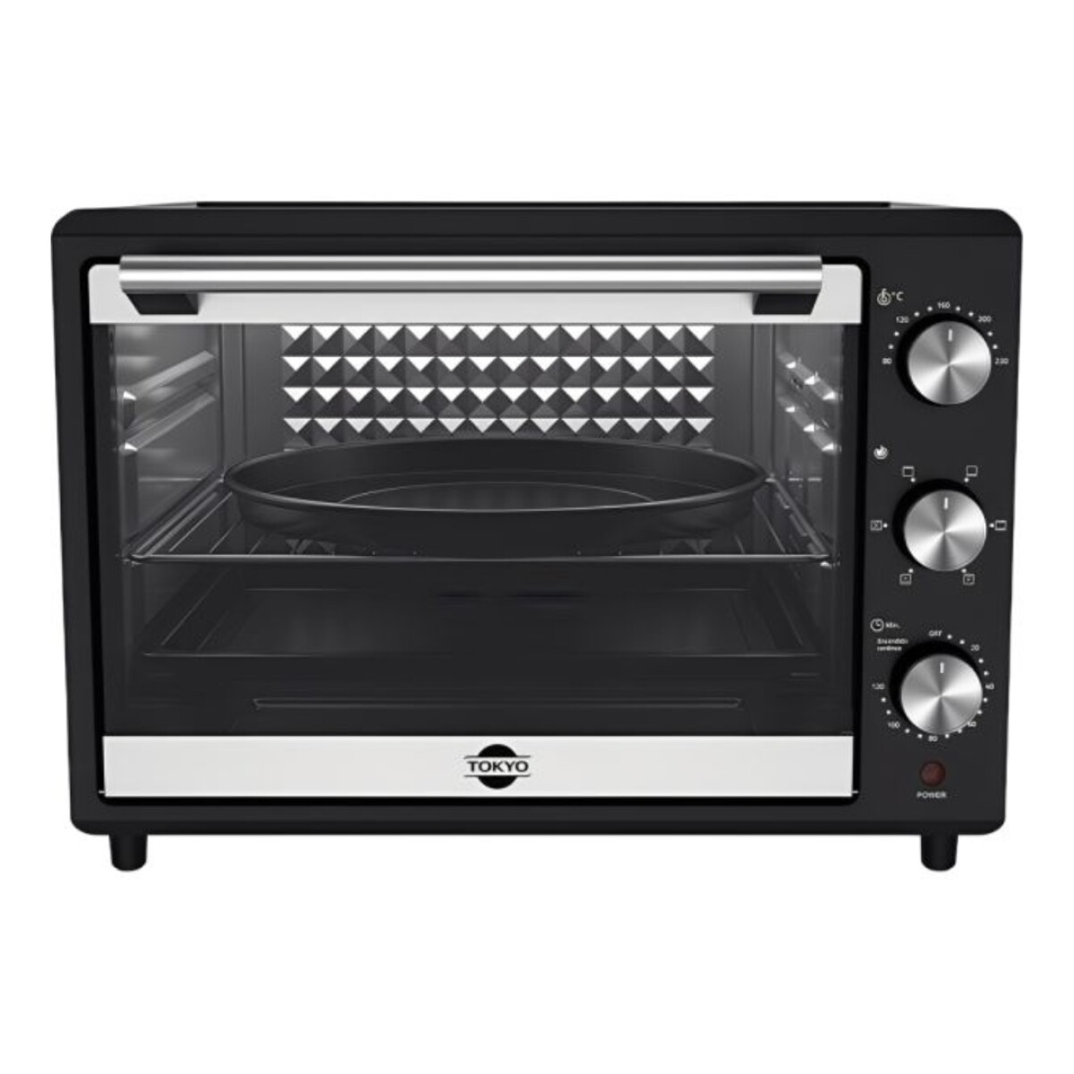 Horno Eléctrico Tokyo Basic 46 Litros Negro 
