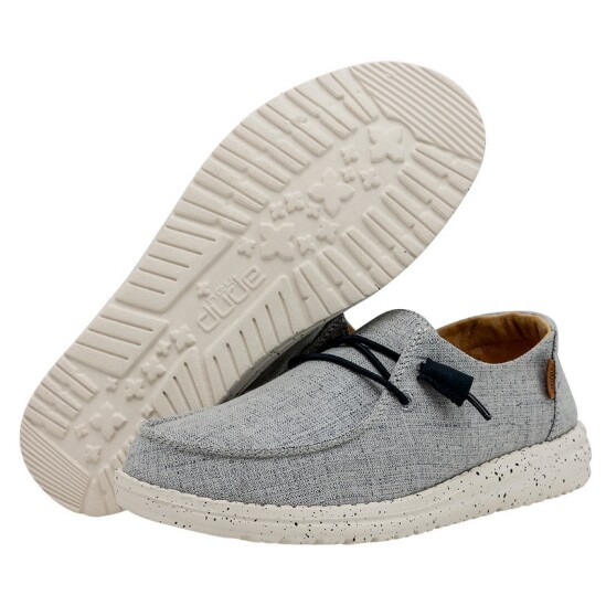 Zapatos Hey Dude Wendy Chambray Gris