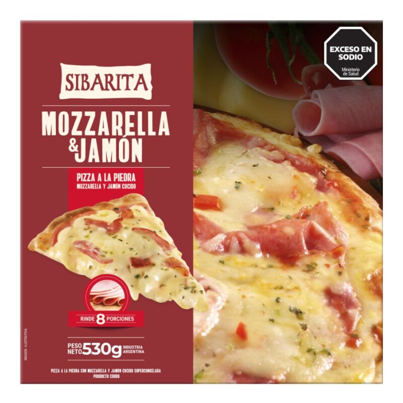 PIZZA SIBARITA JAMON Y MUZA +SOLO PDE O WEB+ PIZZA SIBARITA JAMON Y MUZA +SOLO PDE O WEB+