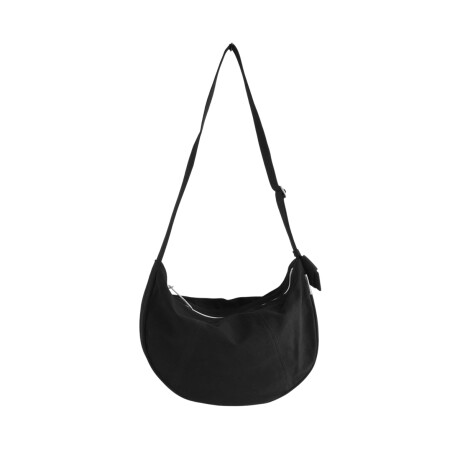 Bolso bandolera cruzado tamaño compacto Negro