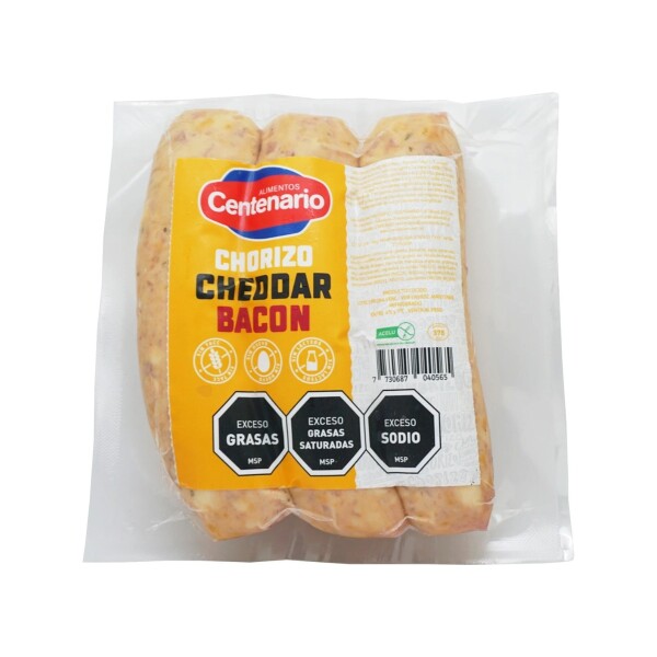 Pack 3 Chorizo Cheddar y Bacon Centenario Pack 3 Chorizo Cheddar y Bacon Centenario