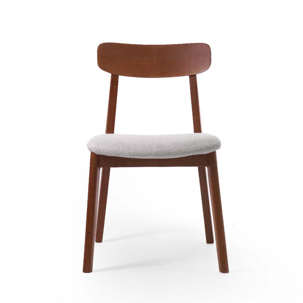 SILLA DE COMEDOR MADERA MARRON DANN
