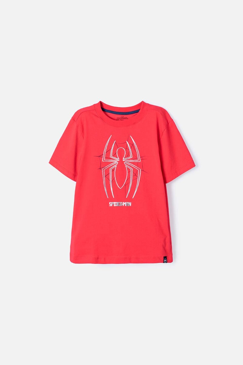 Remera Spiderman ROJO