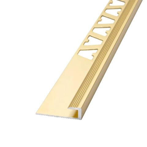 Perfil Point Aluminio 5mm x 2m Oro Mate Perfil Point Aluminio 5mm X 2m Oro Mate