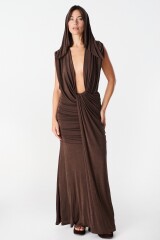 Vestido Largo Gia Chocolate
