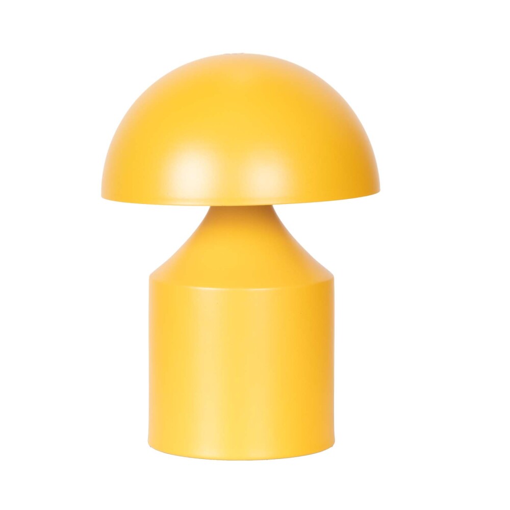 LAMPARA DE MESA METAL AMARILLO LT94073