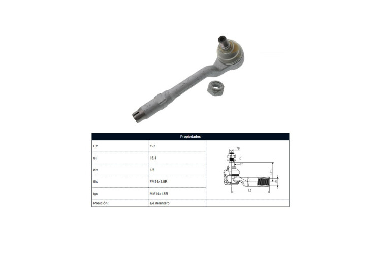 Puntero BMW X5 D (E53)/X5I (E53) 99-05 Der/Izq Puntero BMW X5 D (E53)/X5I (E53) 99-05 Der/Izq