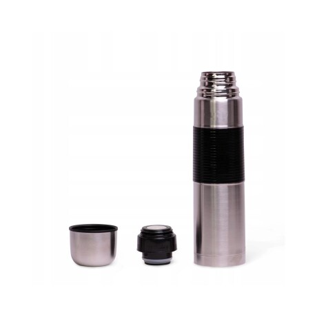 Termo bala acero inox. c/goma 500ml - Selecta Termo bala acero inox. c/goma 500ml - Selecta