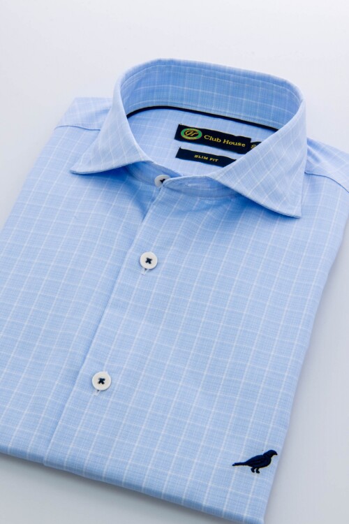 Camisa Slim-Fit - Aveiro Celeste