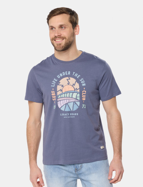 REMERA ESTAMPADA Lila