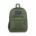 Mochila Escolar Jansport Cross Town Original Unisex Urbana Cargo Green